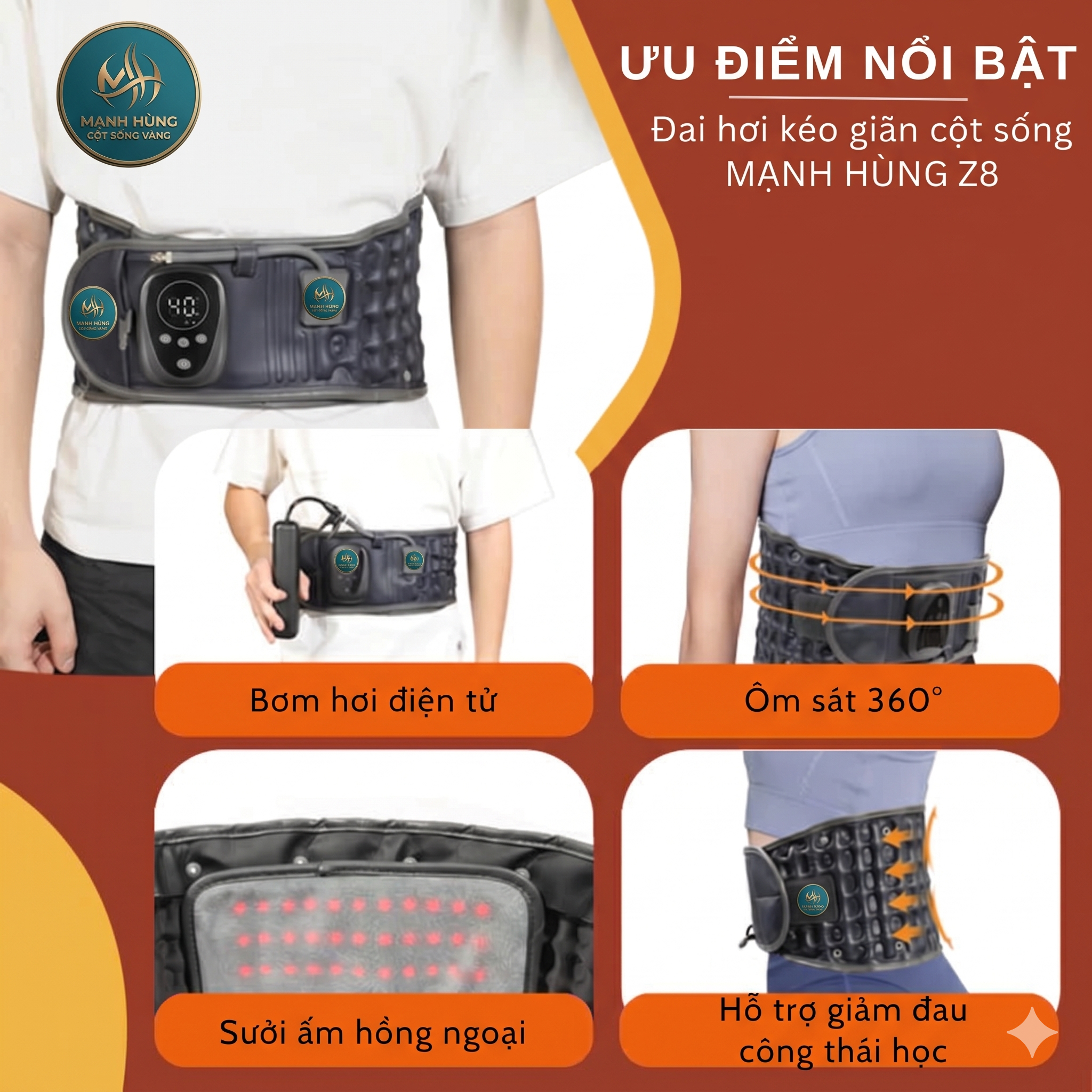 Ưu điểm nổi bật đai kéo giãn Mạnh Hùng Z8